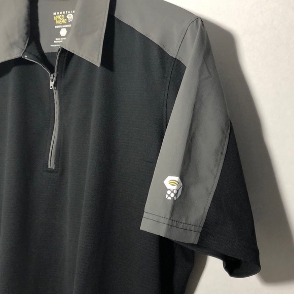 Mountain Hardwear 1/4 Zip Polo Stretch Medium - Picture 2 of 5